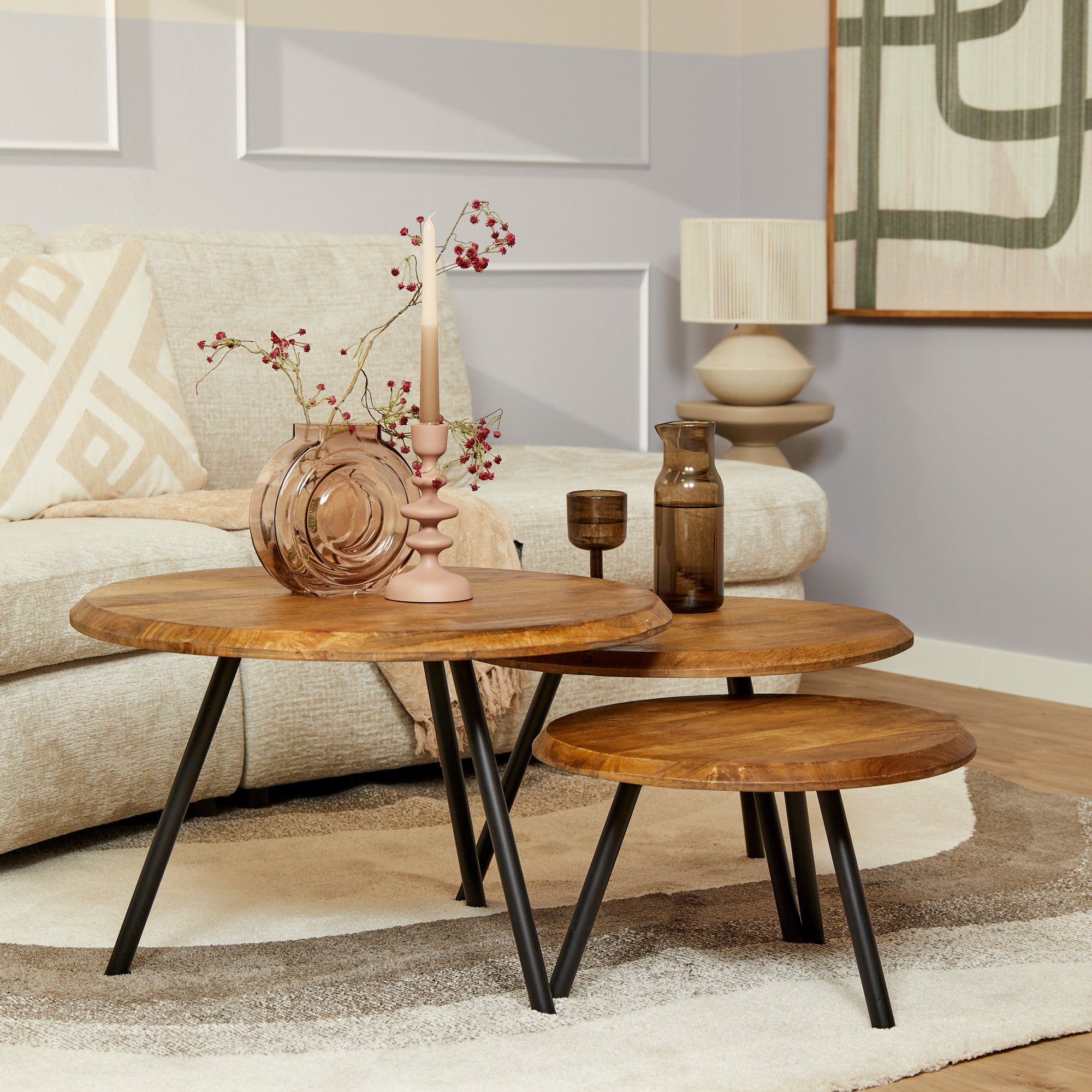 Salontafel Ohio | | set van 3