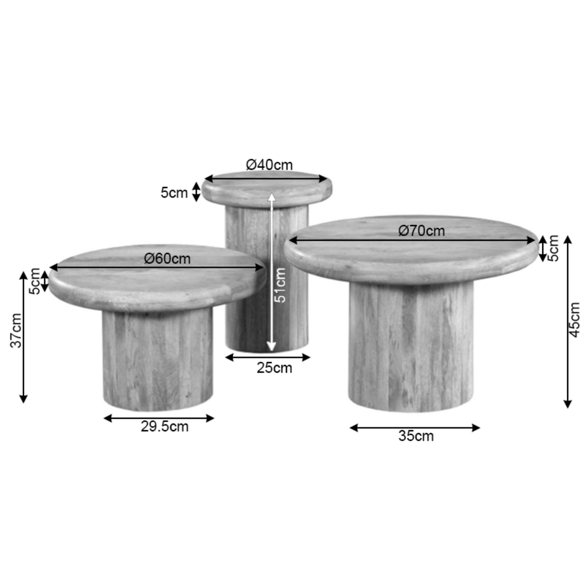 Salontafel Maya | | Brown