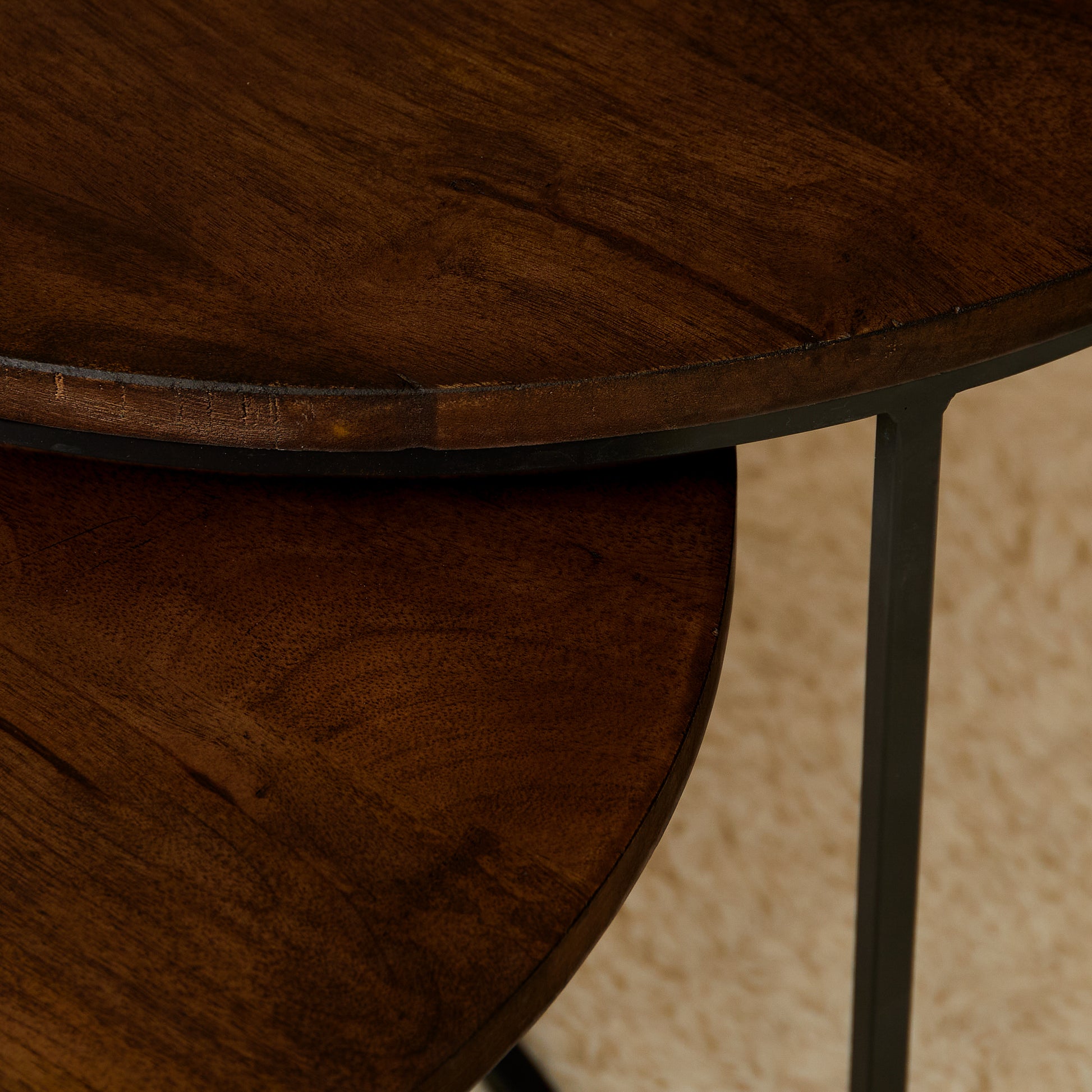 Salontafel Madison Brown | | set van 2