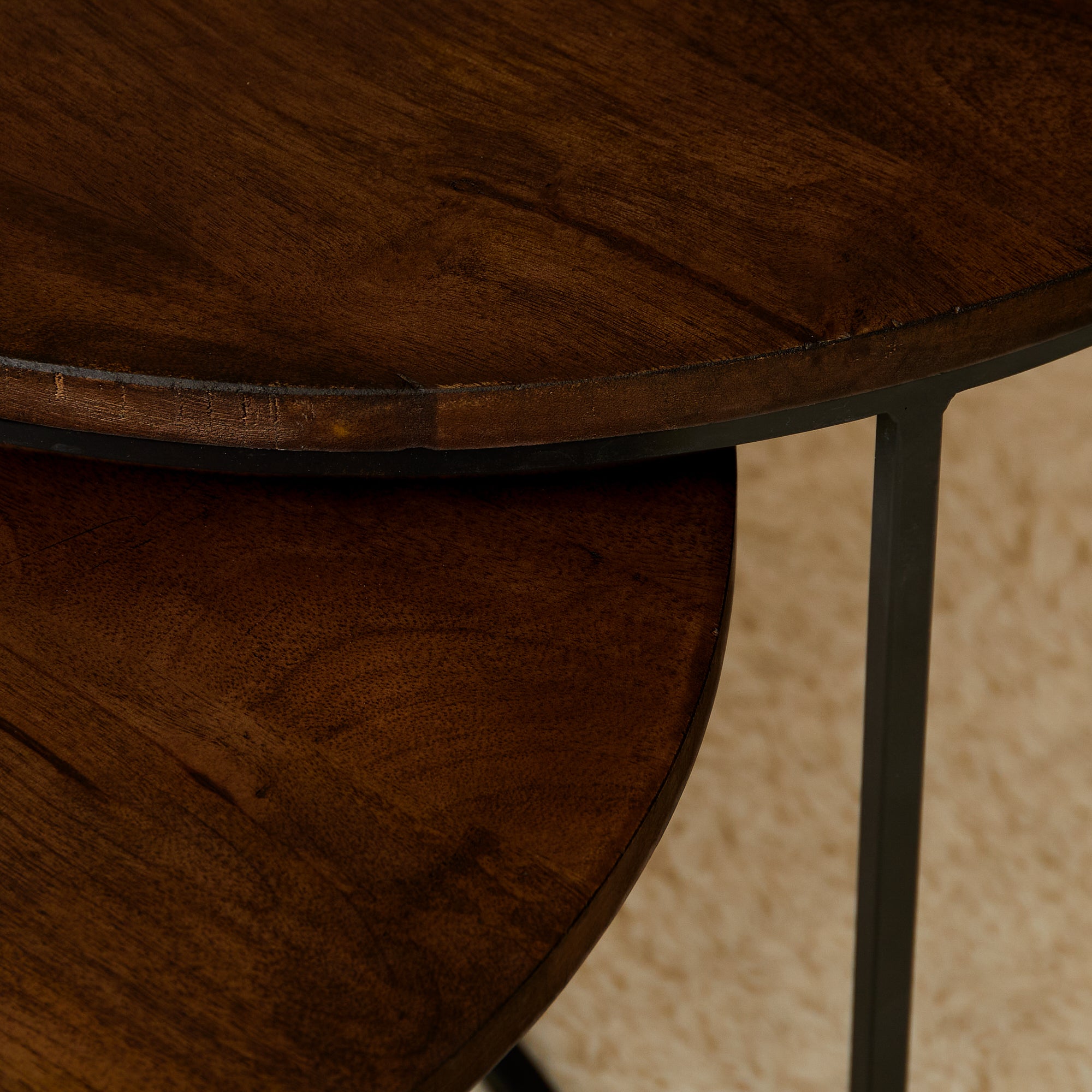 Salontafel Madison Brown | | set van 2
