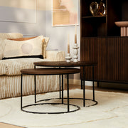 Salontafel Madison Brown | | set van 2