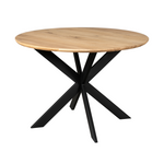 Eiken eettafel Ferris | Rond | Naturel