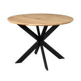 Eiken eettafel Ferris | Rond | Naturel
