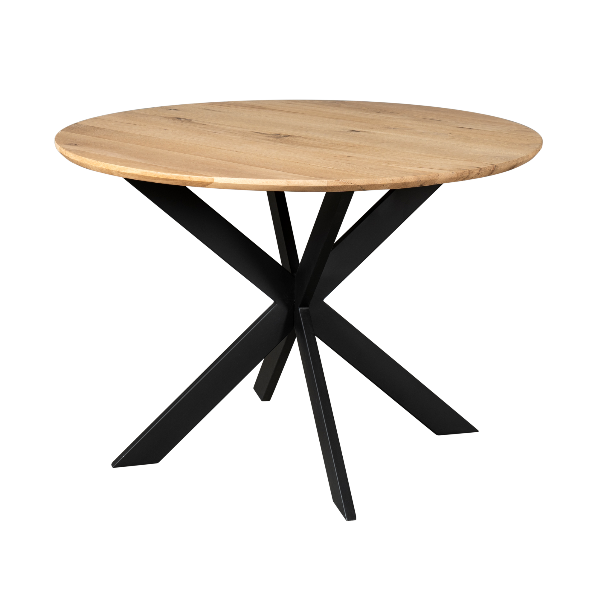 Eiken eettafel Ferris | Rond | Naturel