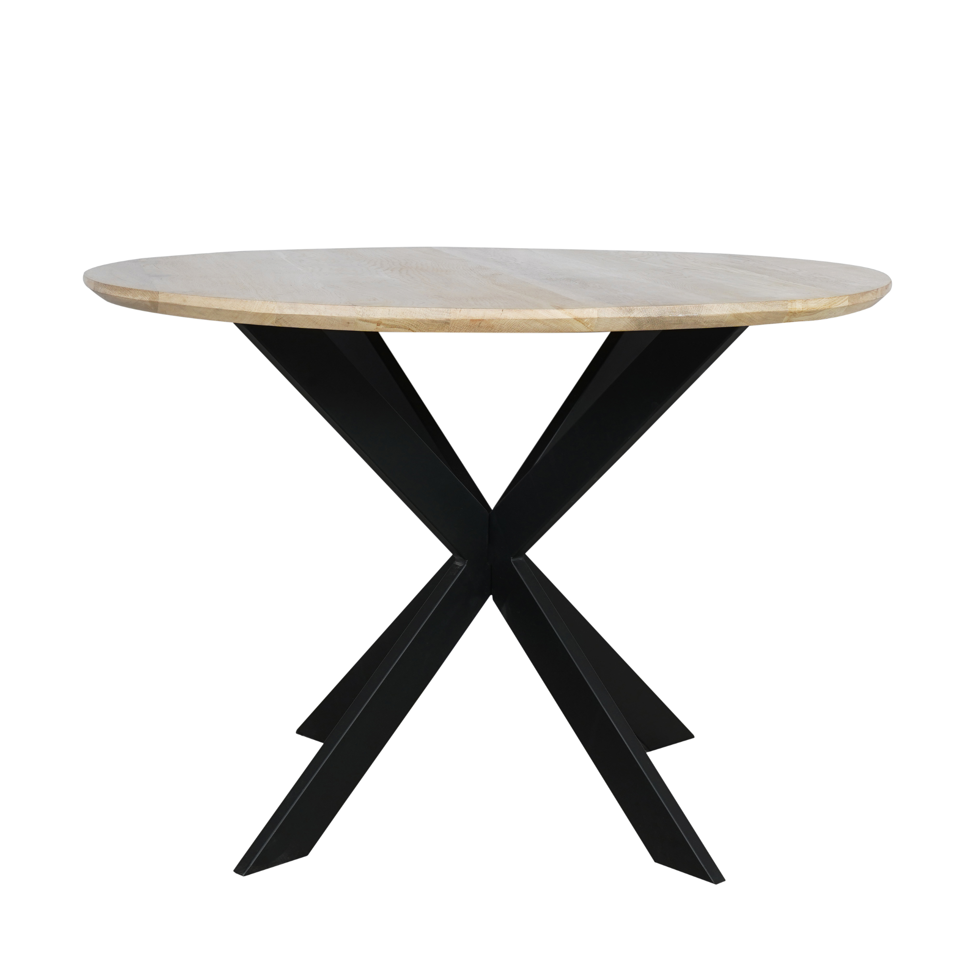 Eiken eettafel Ferris | Rond | Naturel