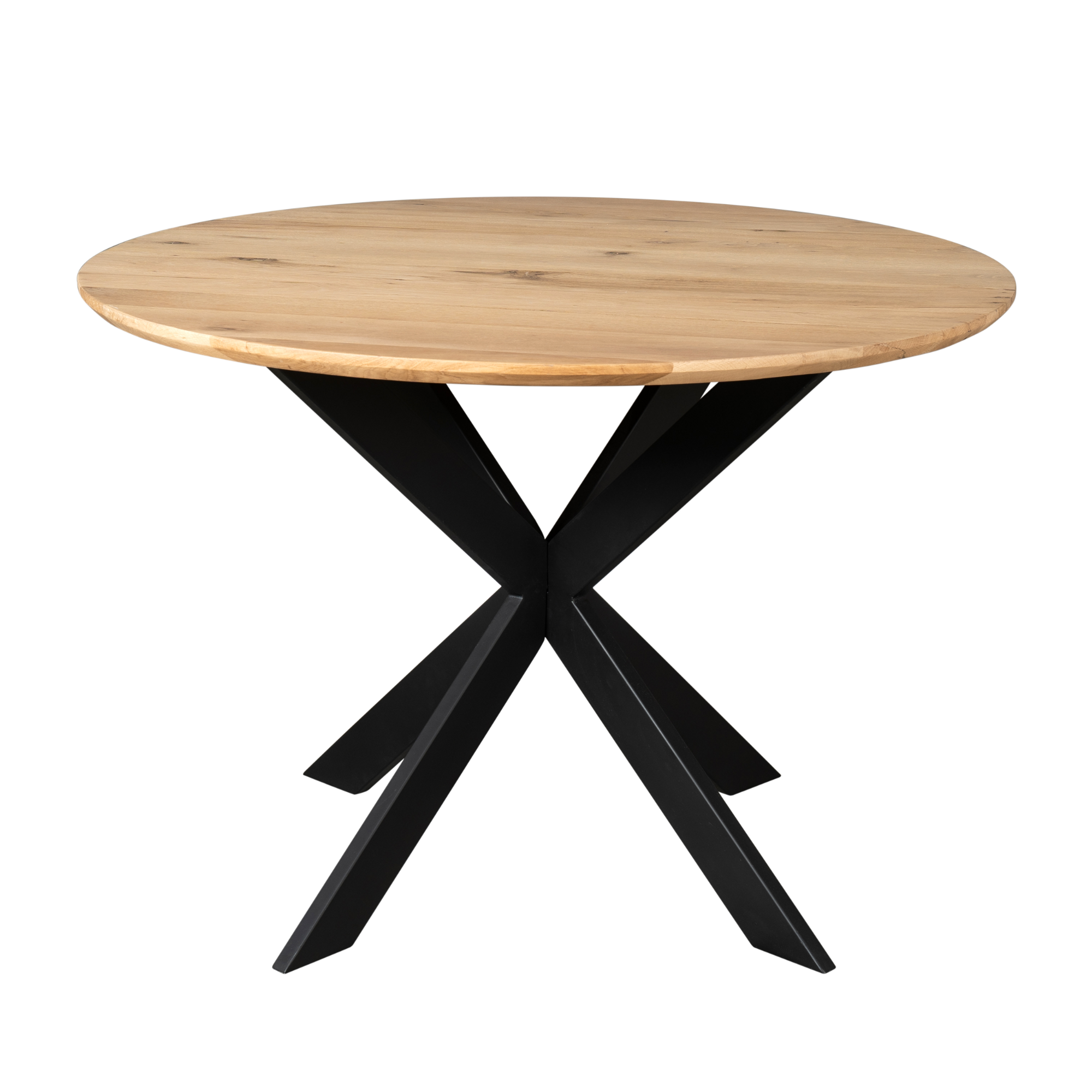 Eiken eettafel Ferris | Rond | Naturel