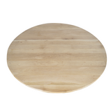 Eiken eettafel Ferris | Rond | Naturel
