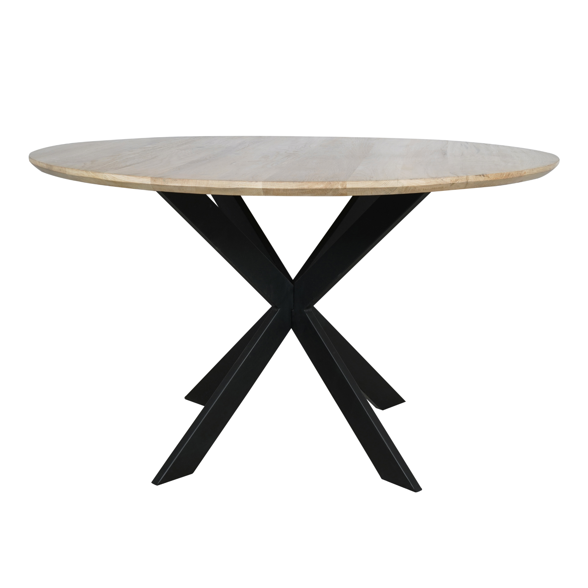 Eiken eettafel Ferris | Rond | Naturel
