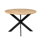 Eiken eettafel Ferris | Rond | Naturel