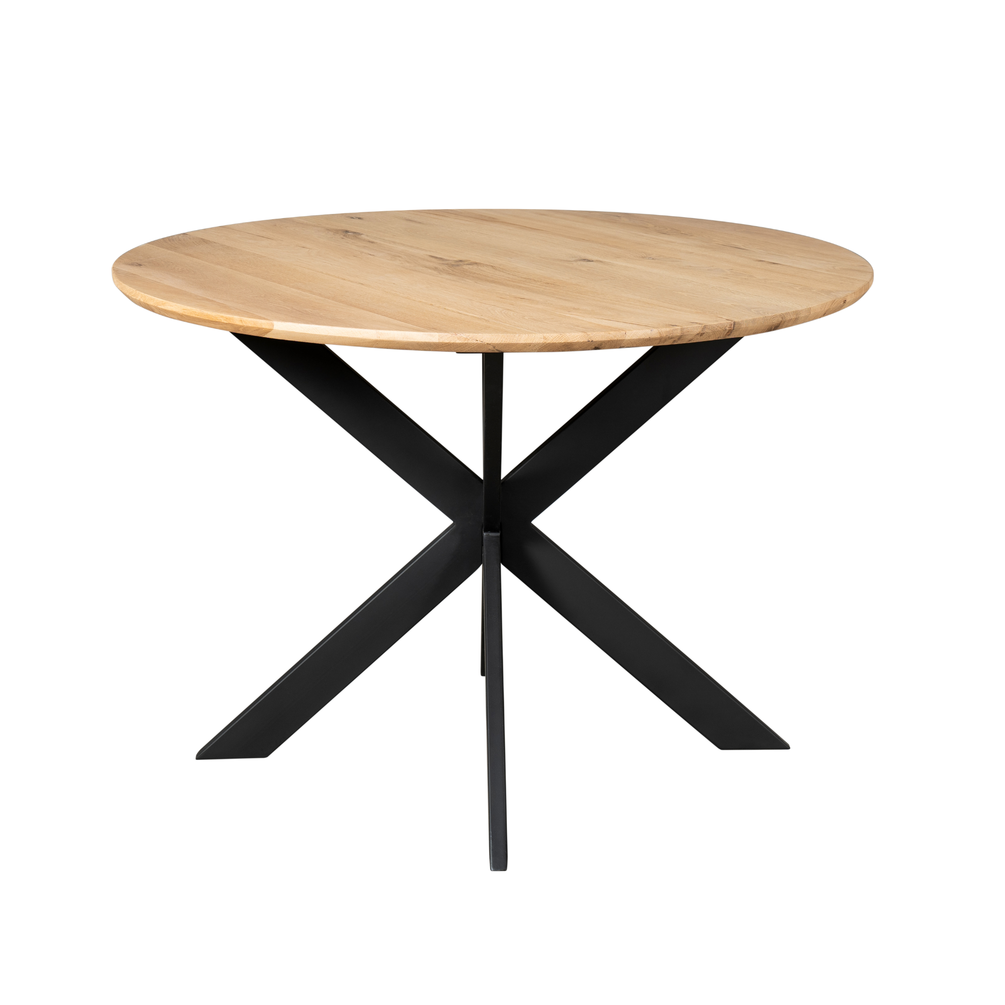 Eiken eettafel Ferris | Rond | Naturel