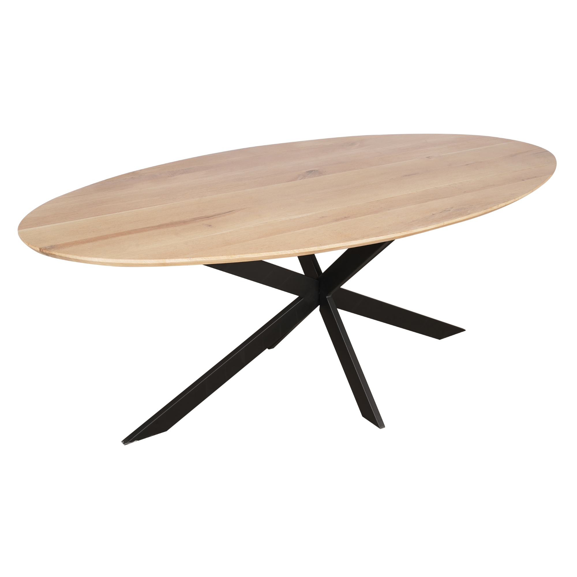 Eiken eettafel Ferris | Ovaal | Naturel