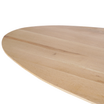 Eiken eettafel Ferris | Ovaal | Naturel