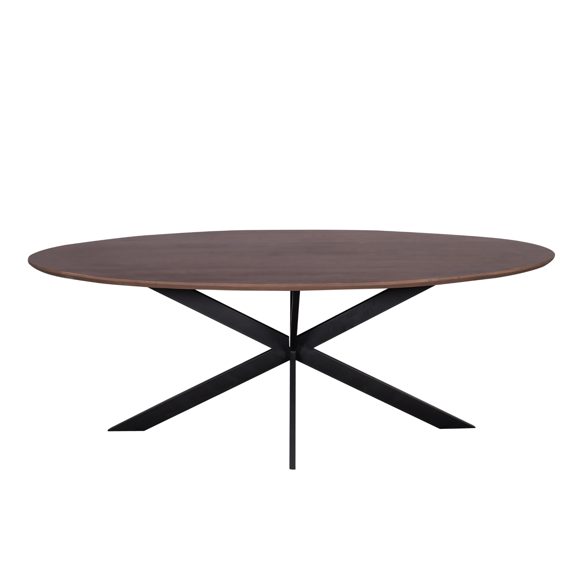 Eiken eettafel Ferris | Ovaal | Walnoot