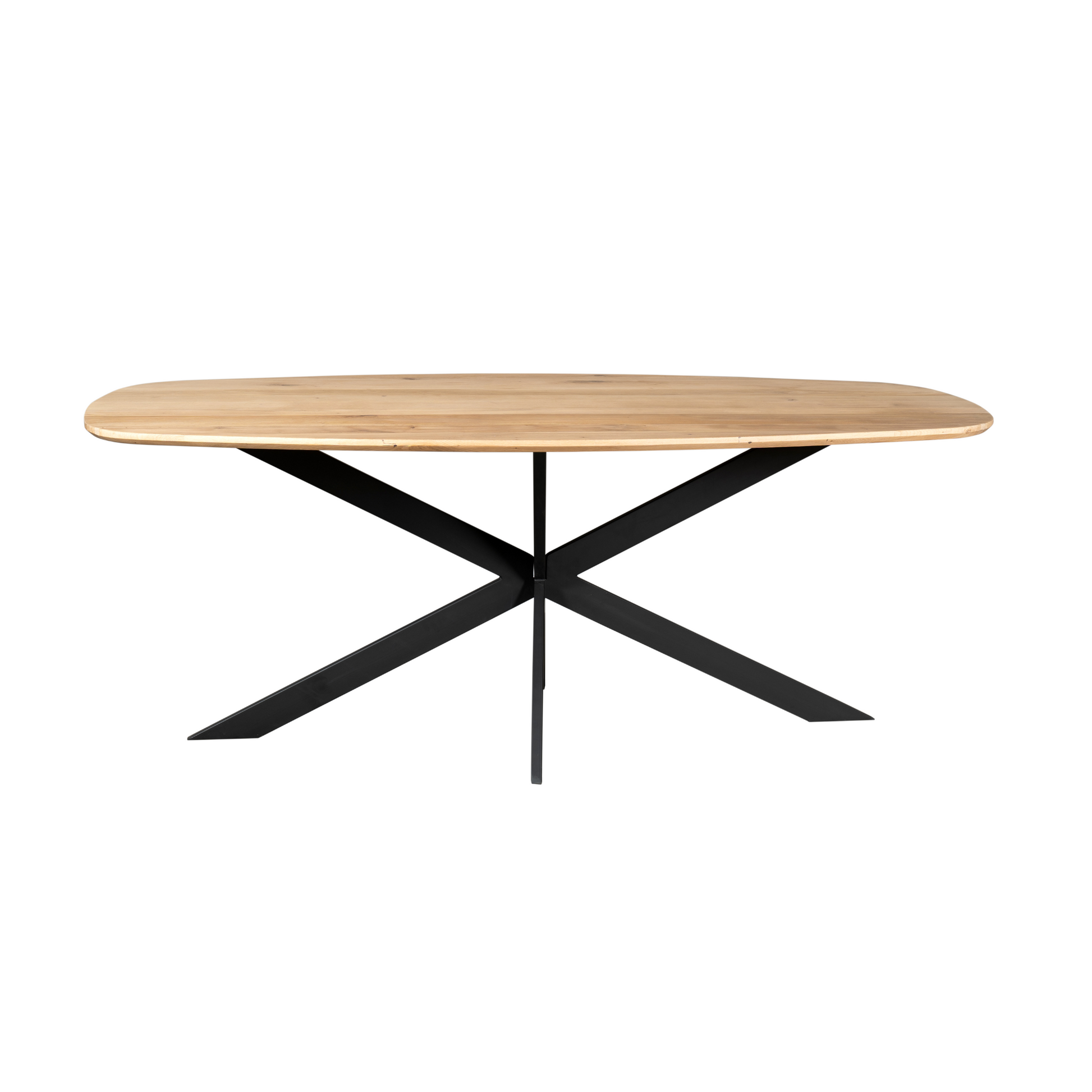 Eiken eettafel Ferris | Deens Ovaal | Naturel