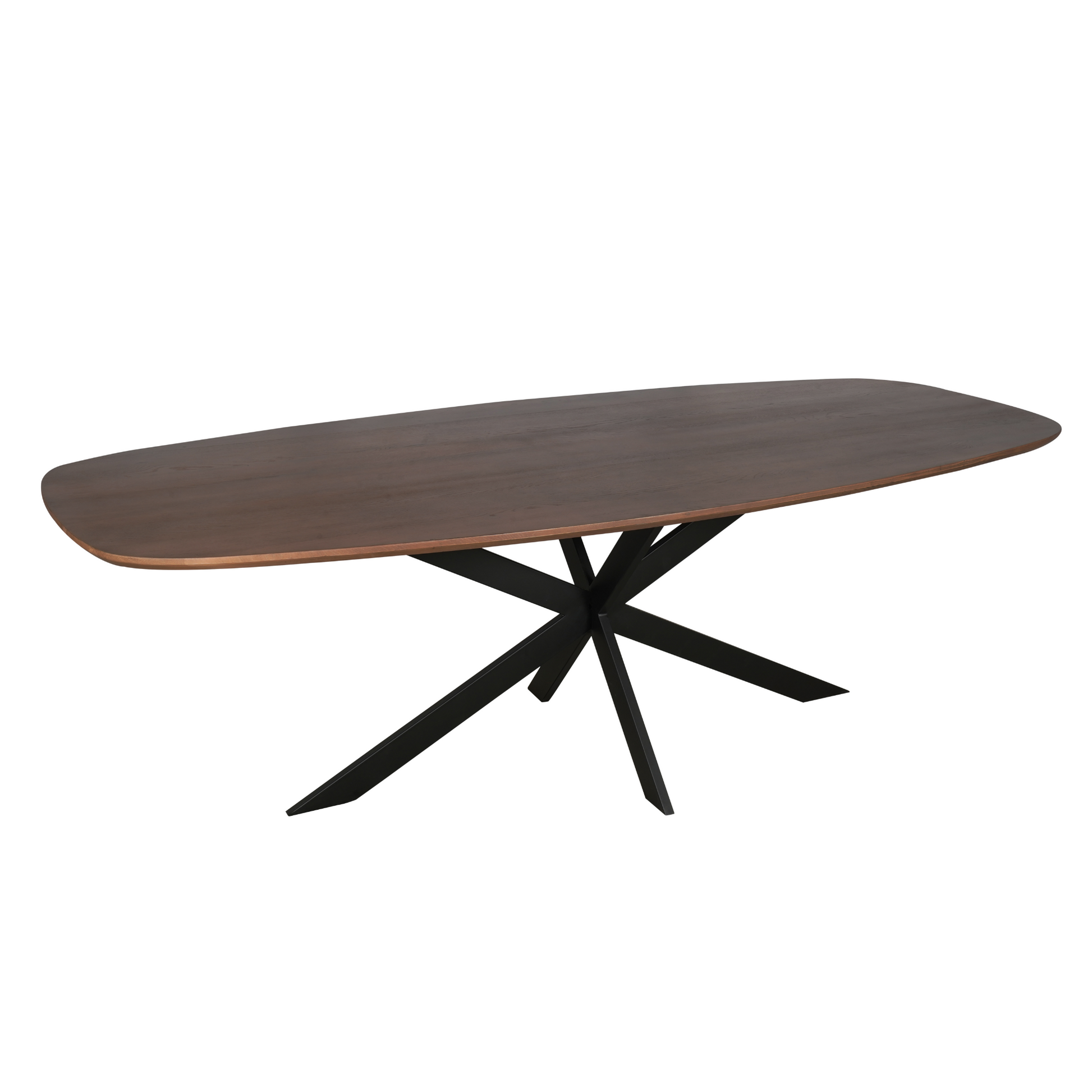 Eiken eettafel Ferris | Deens Ovaal | Walnoot