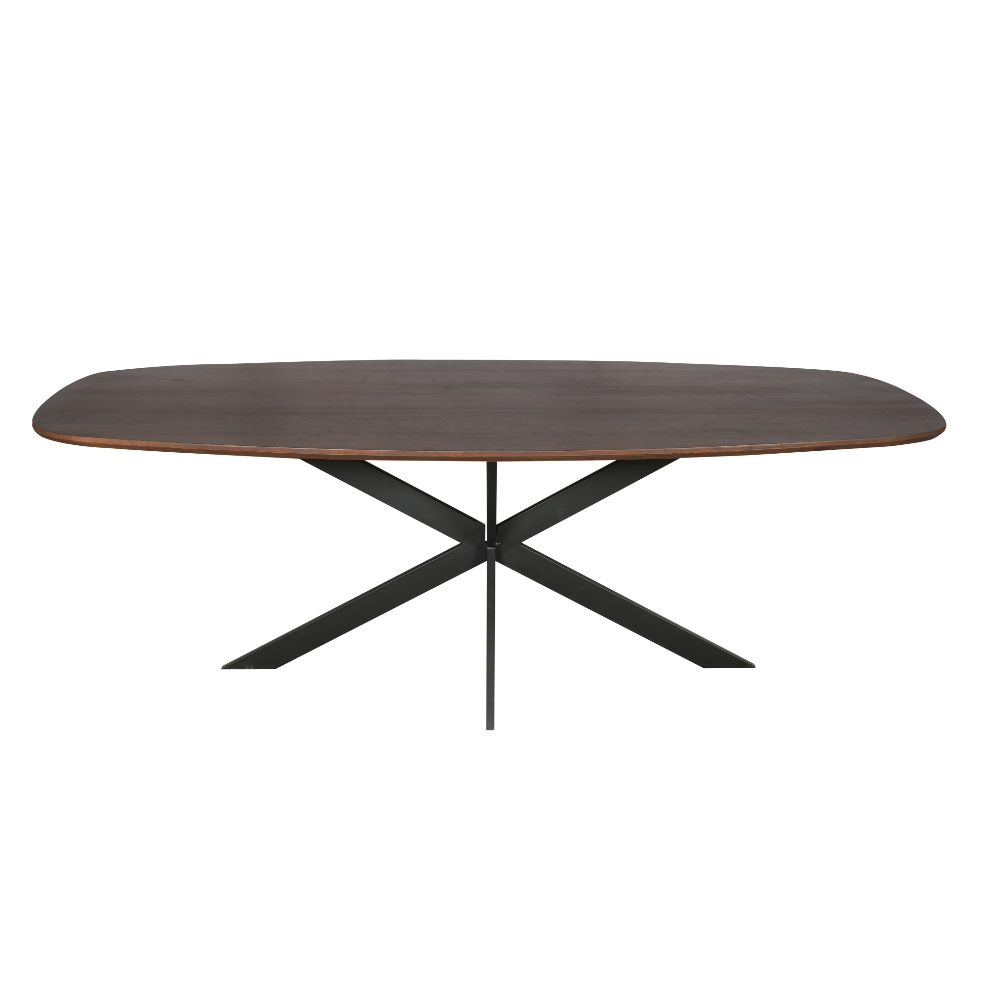 Eiken eettafel Ferris | Deens Ovaal | Walnoot