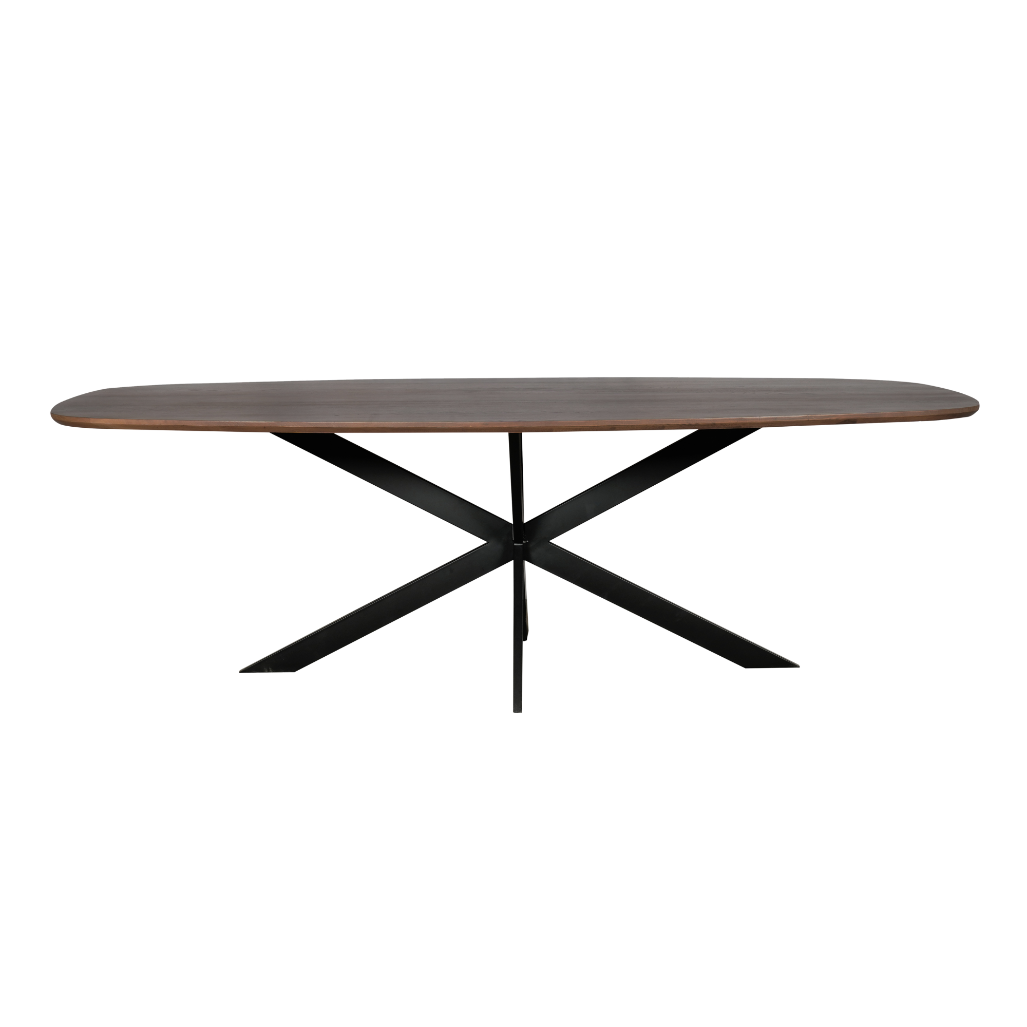 Eiken eettafel Ferris | Deens Ovaal | Walnoot