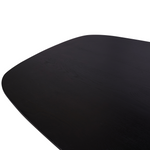 Eiken eettafel Ferris | Deens Ovaal | Zwart