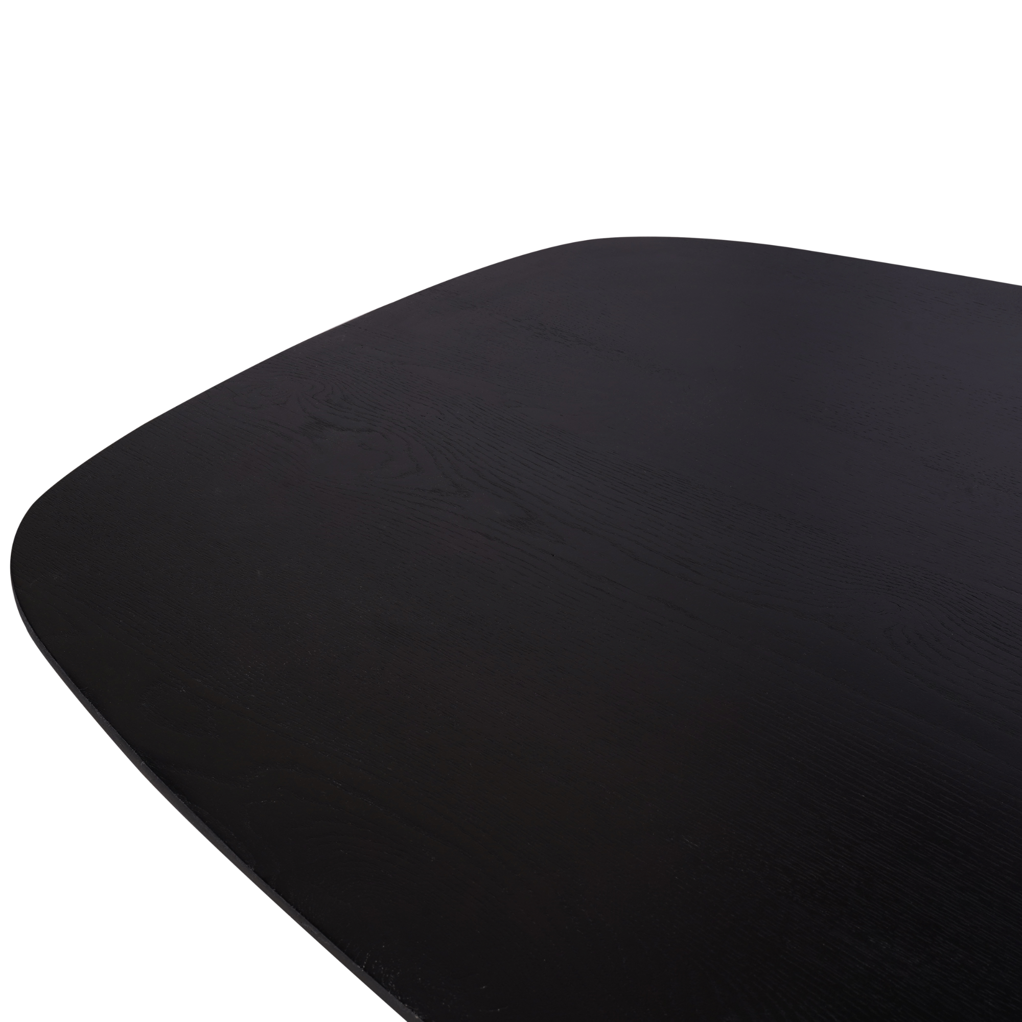 Eiken eettafel Ferris | Deens Ovaal | Zwart