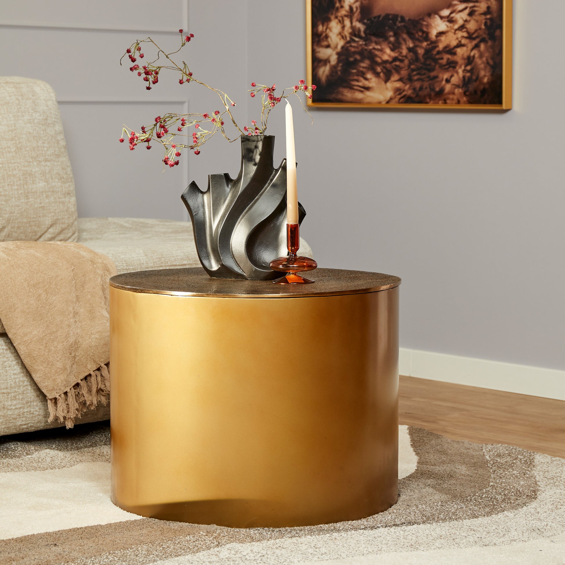Salontafel Fiore Gold |