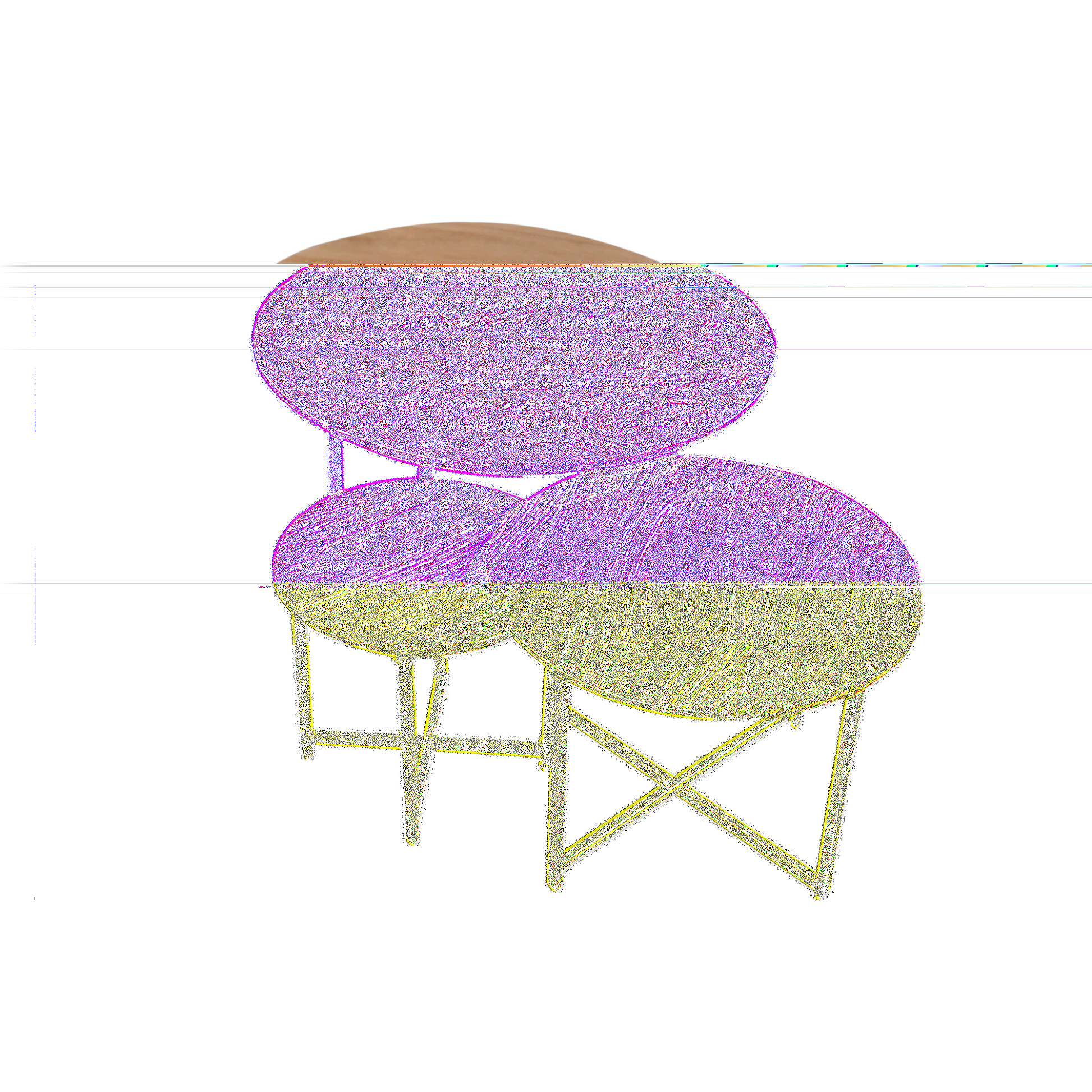 Salontafel RichWood | Set van 3