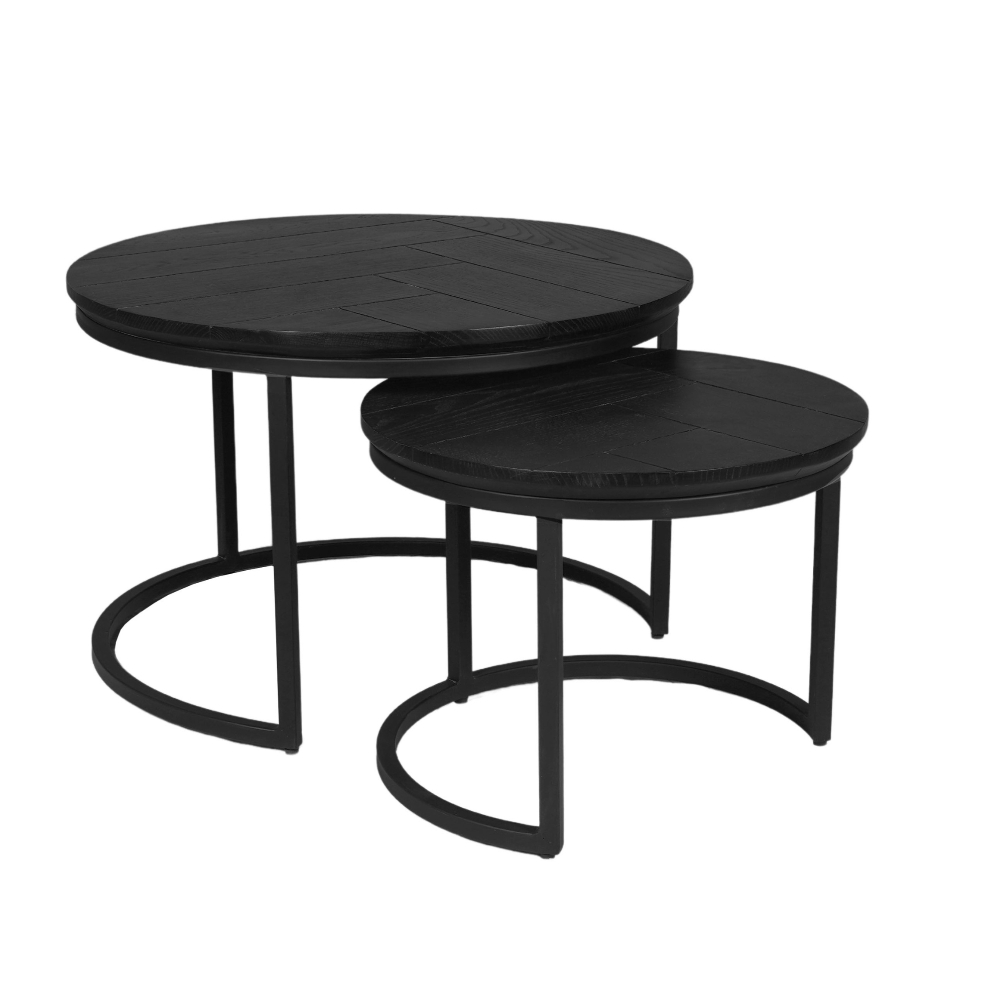 Salontafel Otik Black Oak | | set van 2