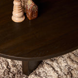 Salontafel ZILLA Bruin Eikenhout 130 cm