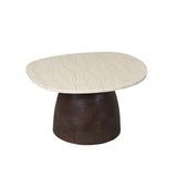 Organische salontafel LIVA 80 cm