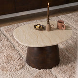 Organische salontafel LIVA 70 cm