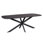 Eettafel Elegance Black | | Deens ovaal