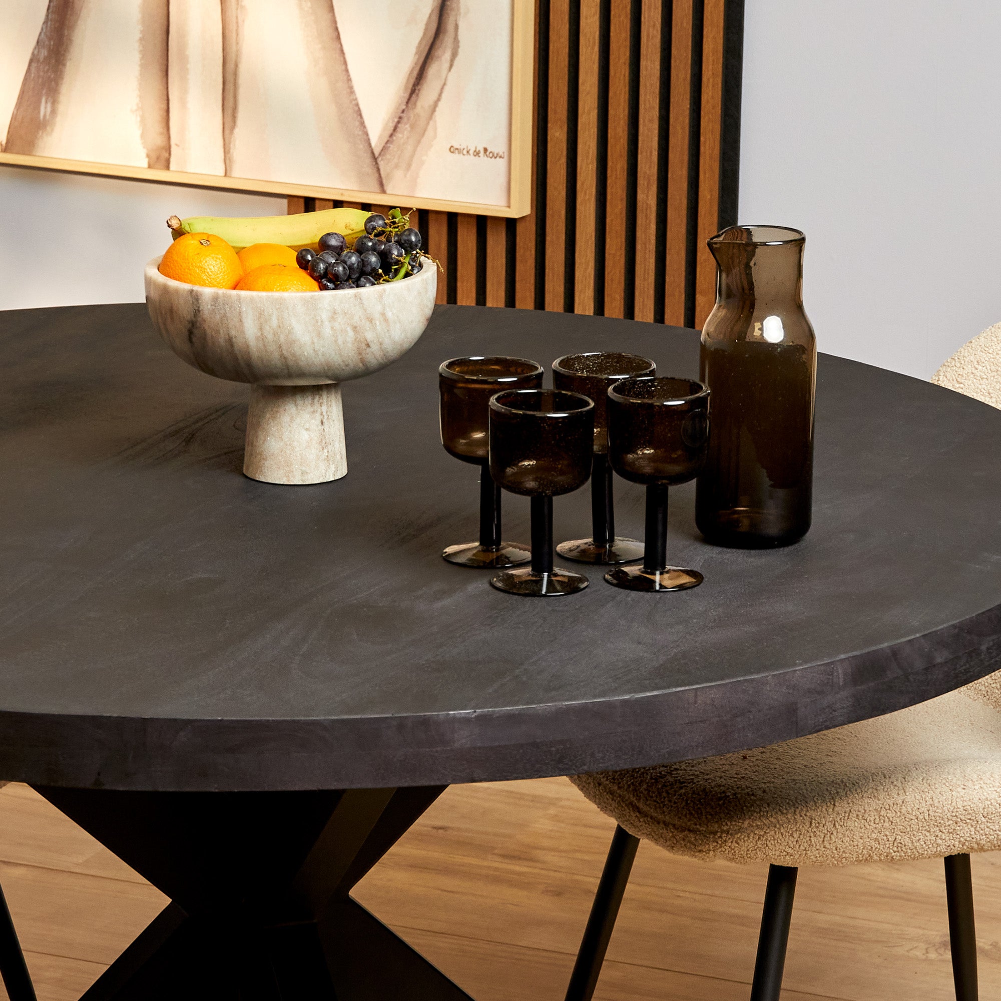 Eettafel Denver Black | | Rond