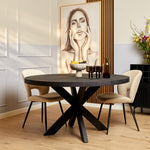 Eettafel Denver Black | | Rond