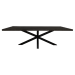 Eettafel Denver Black | | Rechthoek