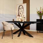 Eettafel Denver Black | | Rechthoek