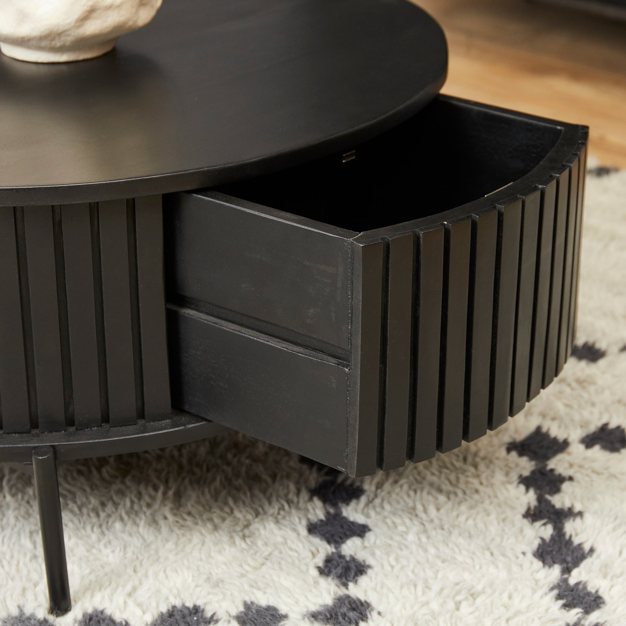 Salontafel Madison Black | | Rond