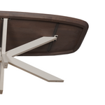 Eettafel Madison Walnut | | Deens Ovaal | Poot Sand