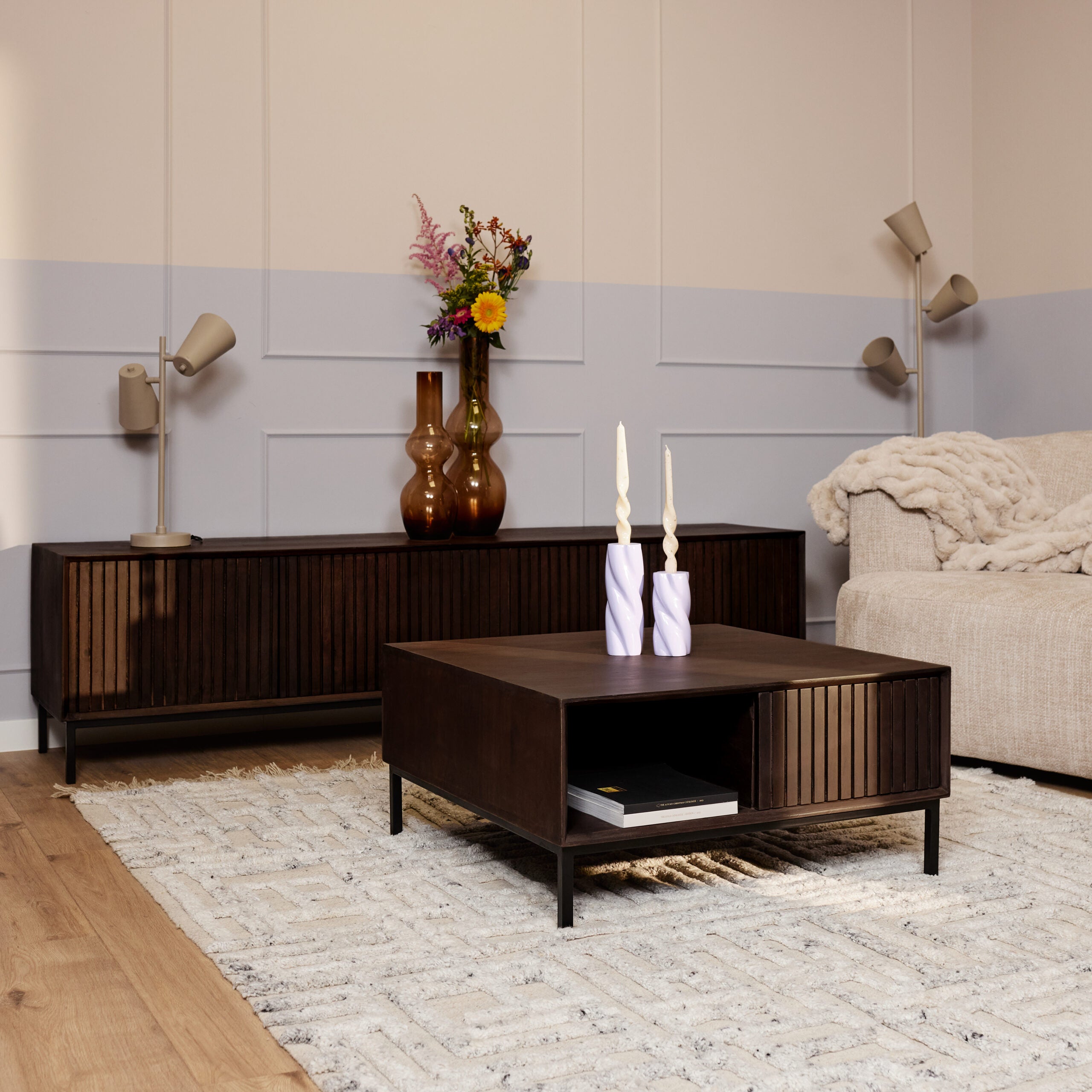 Salontafel Madison Brown | | Vierkant