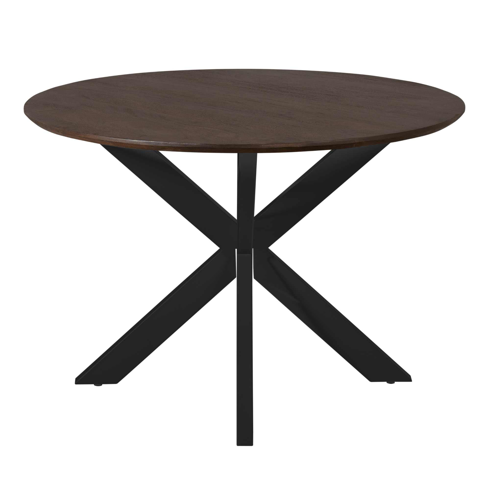Eettafel Madison Brown | | Poot Black