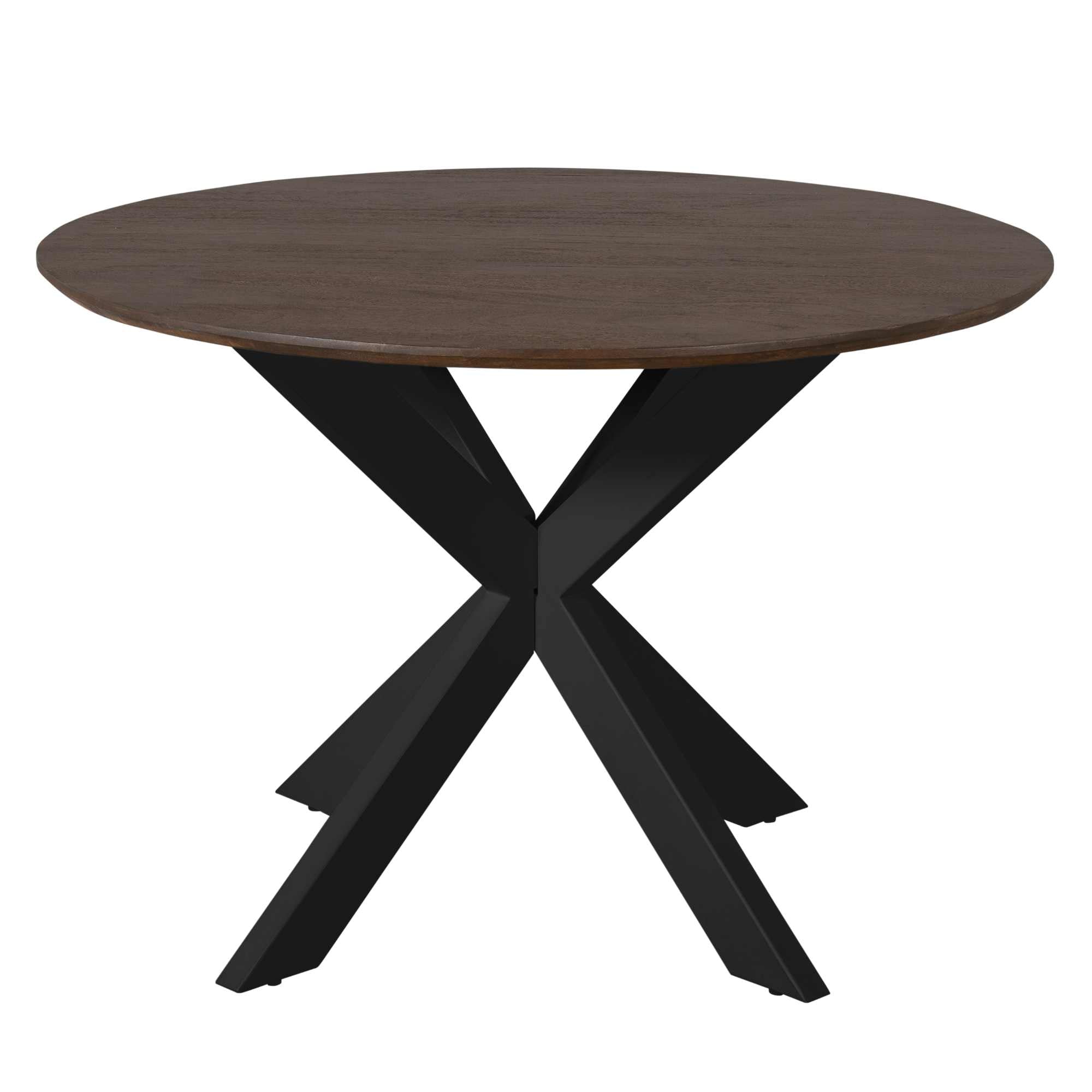 Eettafel Madison Brown | | Poot Black