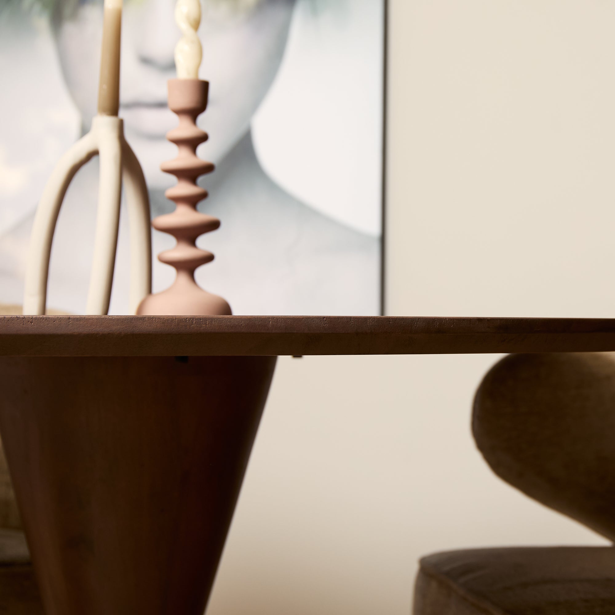 Eettafel Lima Walnut | | Rond