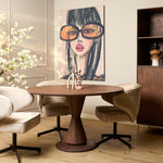 Eettafel Lima Walnut | | Rond