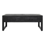 Salontafel Boaz Black | | twee lades