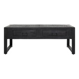 Salontafel Boaz Black | | twee lades