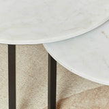 Salontafel Nova White marble | | Set van 2