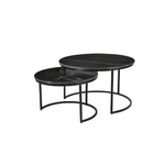 Salontafel Nova Black marble | | Set van 2