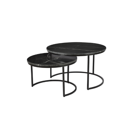 Salontafel Nova Black marble | | Set van 2
