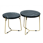 Salontafel Caly Black marble | | Set van 2