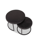 Salontafel Ora Black Kadappa Stone| | Set van 2