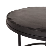 Salontafel Ora Black Kadappa Stone| | Set van 2