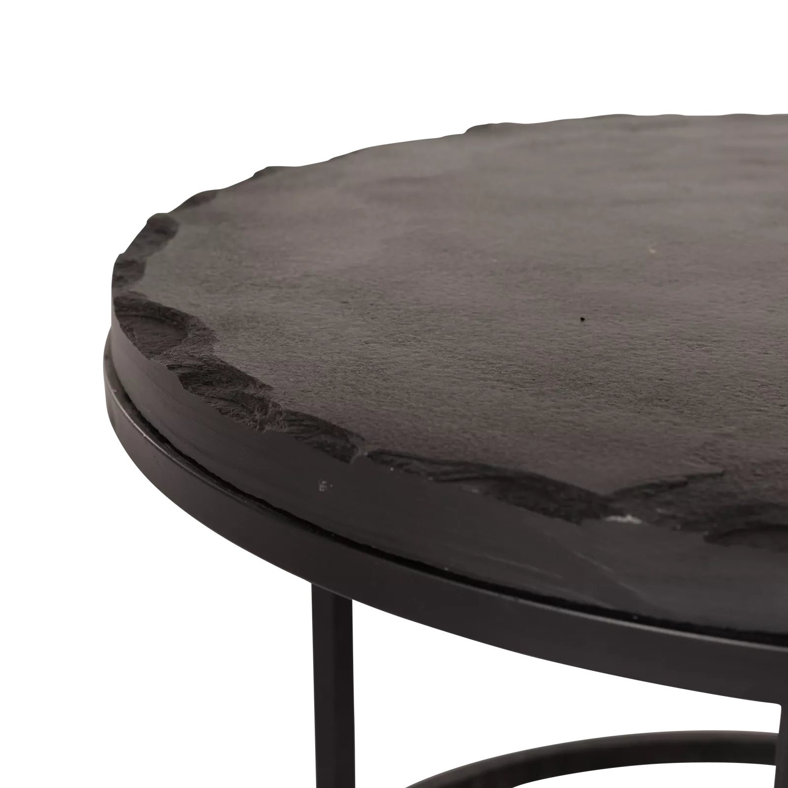 Salontafel Ora Black Kadappa Stone| | Set van 2